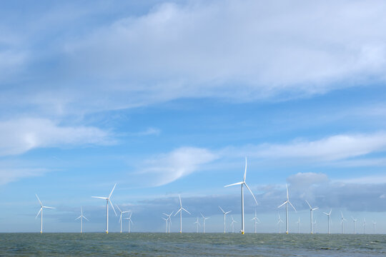 Windpark Fryslan, Friesland province, The Netherlands