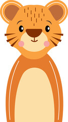 Tiger Cartoon character