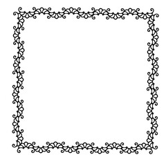 frames in vintage style with elements of ornament, art, pattern, background, texture