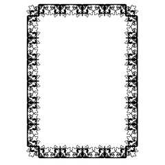 frames in vintage style with elements of ornament, art, pattern, background, texture
