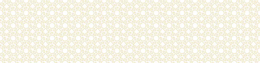 Simple seamless pattern. Gold weave for backgrounds, banners, advertising and creative design