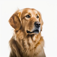 Golden Retriever Dog, Generative AI