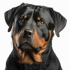 Fototapeta premium Rottweiler, Generative AI