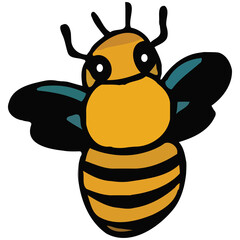 Bee transparent background png clipart