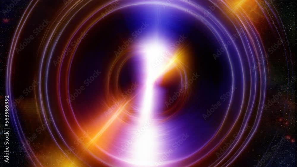 Poster audio music speaker with color effect. cosmic space and stars, cosmic abstract background, space mus