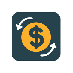 currency exchange signal square