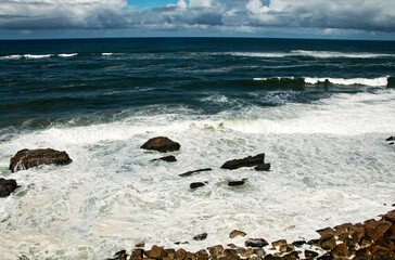 Nazar&eacute; Beach, fishing village on the Atlantic coast of Portugal