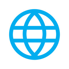 Web icon on transparent background