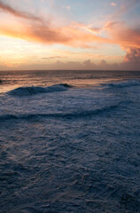Obraz premium A beautiful sunset on the Portuguese coast