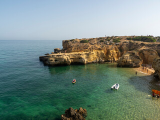 Beach Praia dos Arrifes, Albufeira, Praia do Castelo, Algarve, Portugal,