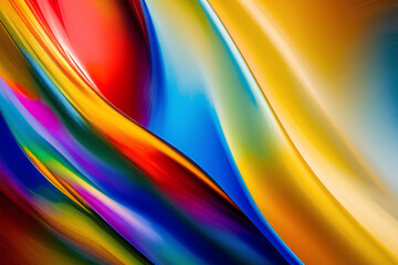 Colorful Abstract Background Swirls With Smooth Gradients