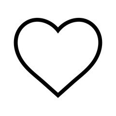 Love sign on transparent background