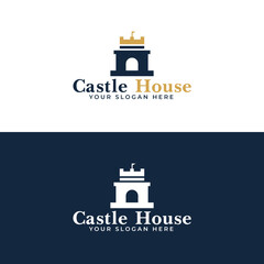 Castle House Real Estate Logo Design