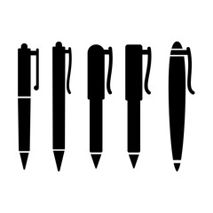 pen vector icon, writing symbol