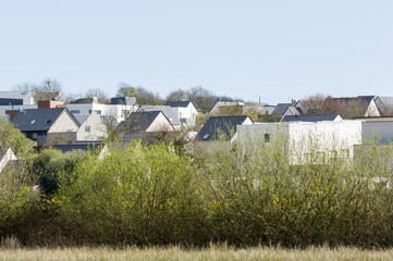 Lotissement de maisons