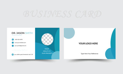 Business Card Design, Modern Business Card Template Design, modern and clean style,Portrait and landscape orientation,Horizontal and vertical