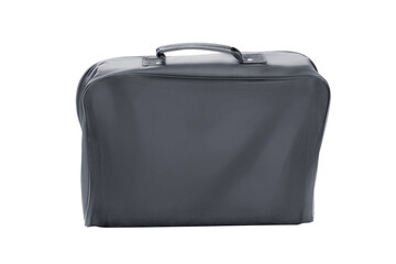 Black portfolio case. Isolated png with transparency