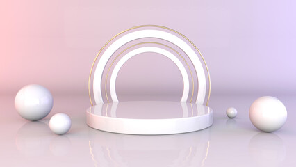 3D Stage or Stage Background