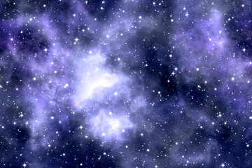 Cosmic galaxy light background  -  multiple universe light backdrop -  cosmology space
