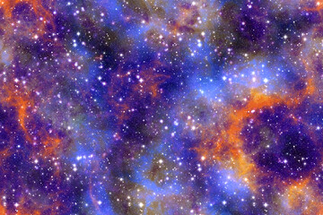 Cosmic extraterrestrial print  -  multiple universe backdrop -  galaxy universe background
