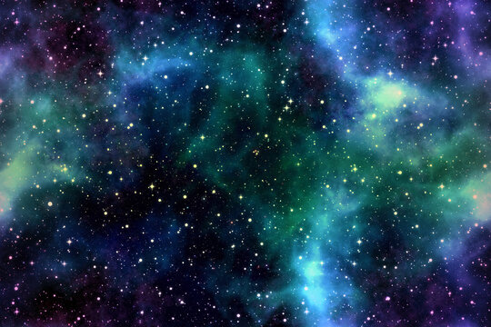 Cosmic galaxy aether background  - night sky light backdrop -  universe space
