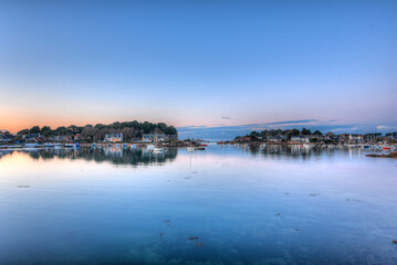 Le port de Ploumanac'h en Bretagne - France