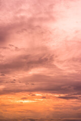 Abstract and pattern of cloud sky