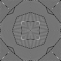 Vector pattern in geometric ornamental style. Black and white color.
Simple geo all over print block for apparel textile, ladies dress, fashion garment, digital wall paper.
