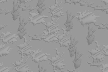 Abstract Grey Scribble Transparent Seamless Pattern