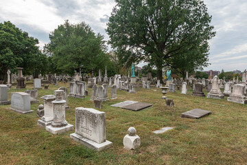 Green Mount Cemetery. Historic rural cemetery in Baltimore, Maryland, United States. Established on...