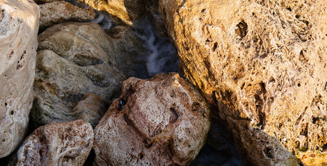 natural stone background. natural background for the site. rocks close-up.