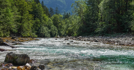 Soca-Tal im Triglav Nationalpark
