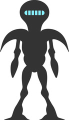 Future robot illustration