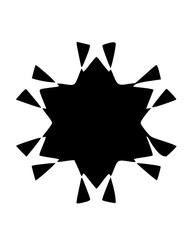 Graphic Snow Flake Icon