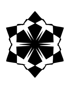 Graphic Snow Flake Icon