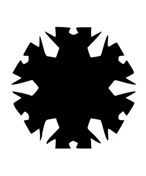 Graphic Snow Flake Icon