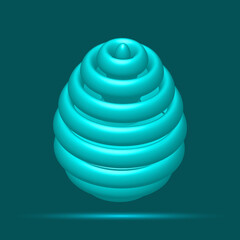 Easter abstract egg. egg vector. Egg for design.