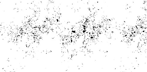 Rough black and white texture vector. Distressed overlay texture. Grunge background. Abstract textured effect. Vector Illustration. Black isolated on white background. EPS10