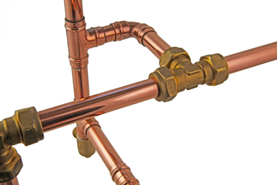 Plumbing pipework transparent png.