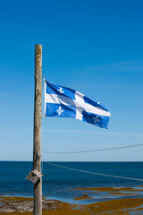 The Fleur de Lys Quebec's provincial flag.