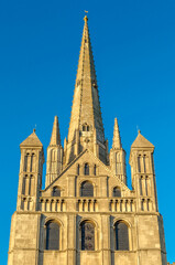 Fototapeta na wymiar View of the Norwich cathedral, UK