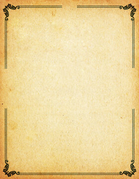 Elegant paper black and gold diploma certificate
