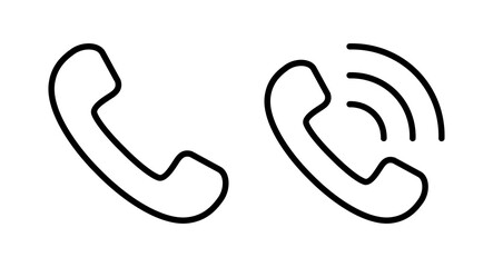 Call icon vector illustration. telephone sign and symbol. phone icon. contact us