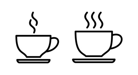 coffee cup icon vector illustration. cup a coffee sign and symbol