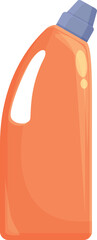 Plastic bottle icon cartoon vector. Home laundry. Clean house