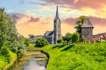 Altstadt, Rinteln, Niedersachsen, Deutschland 