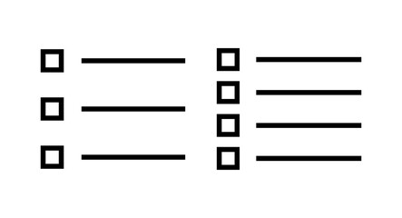 Menu Icon vector illustration. web menu sign and symbol. hamburger menu symbol