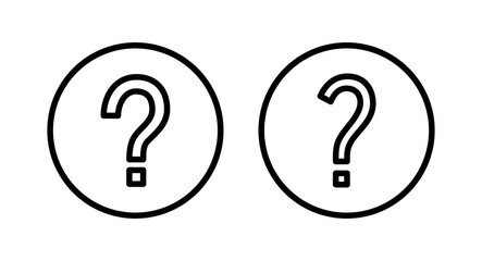 Question icon vector illustration. question mark sign and symbol