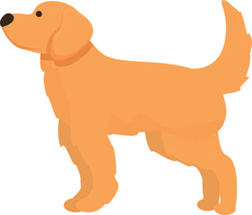 Baby dog icon cartoon vector. Puppy face. Canine pet