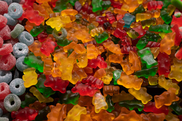 Colorful Turkish Delight Photo, Grand Bazaar Eminonu, Fatih Istanbul, Turkey